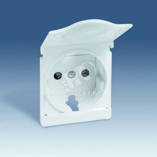 Накладка со шторками и крышкой на 75432-, 75464-69, S82C, белый