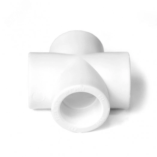 Крестовина 20 полипропиленовая PPR белая