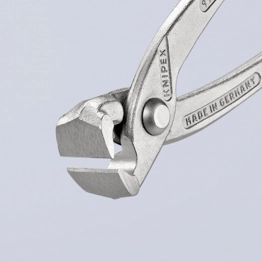 Клещи вязальные для арматурной сетки резка - проволока средней твердости 28мм твердая проволока 18мм режущая кромка 61 HRC / 25мм L=280мм оцинкованные