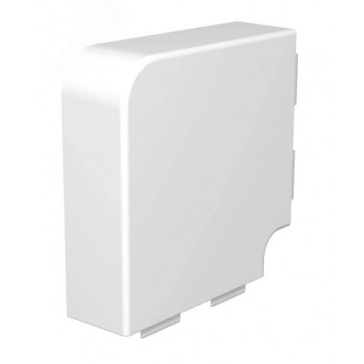 Крышка плоского угла кабельного канала WDK 60x170 мм (ПВХ,белый)