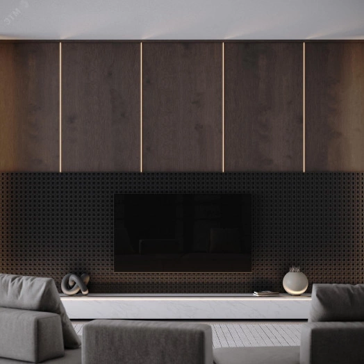 Профиль SL-MINI-6-H9-2000 ANOD OLIVE GREY (, Алюминий)