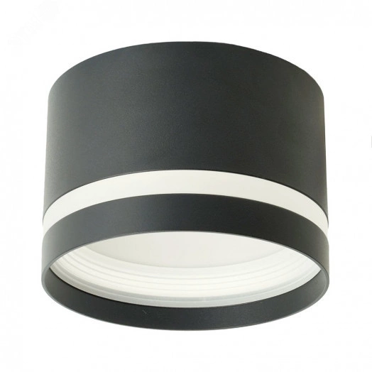 Светильник ДПО-25w GX70 без лампы черный