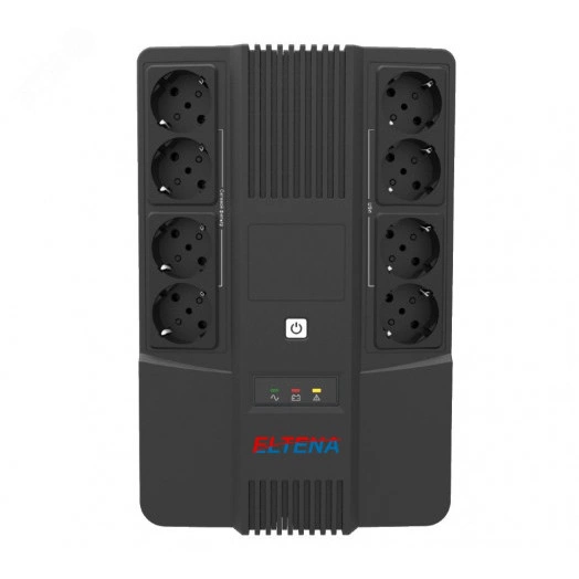 Источник бесперебойного питания Smart Station QX650, line-interactive, 650 Ва/360Вт, фаза 1/1, (7Ач, 4+4 евророзетки)