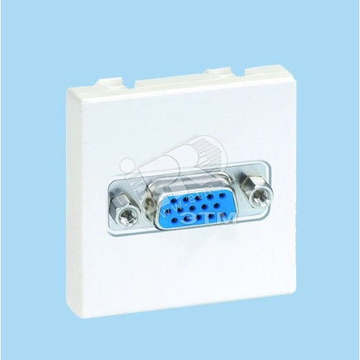 Connect Плата с разъемом VGA мама (15 контактов) винты 45х45мм графит