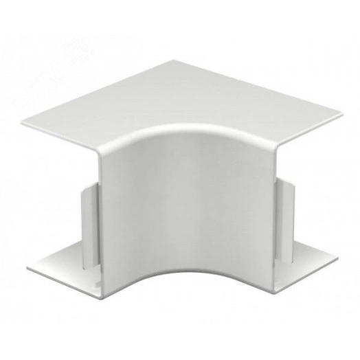 Крышка внутреннего угла кабельного канала WDKH 60x90 мм (ABS-пластик,светло-серый)