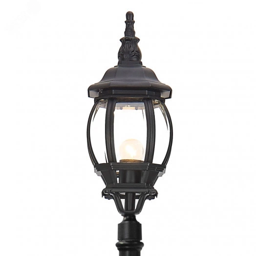 Светильник НТУ-100w столб=2.26м Е27 IP44 черный