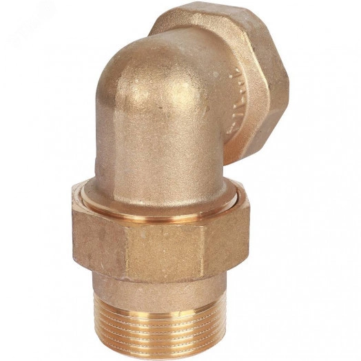 Соединение разъемное угловое 'американка' ВН, уплотнение под гайкой o-ring кольцо 1'1/4