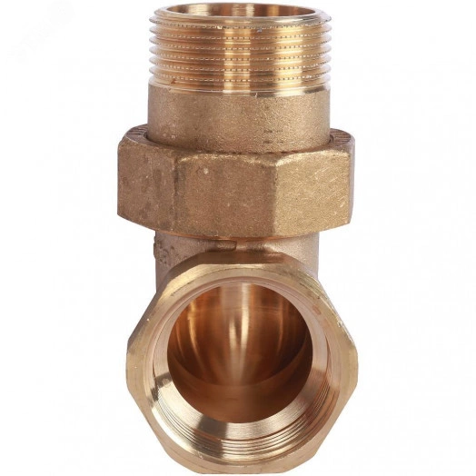 Соединение разъемное угловое 'американка' ВН, уплотнение под гайкой o-ring кольцо 1'1/4