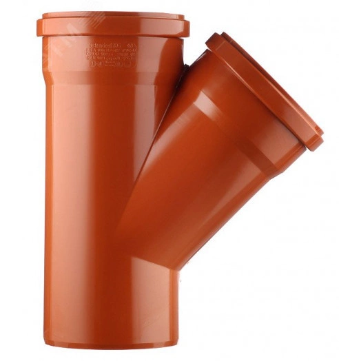 Тройник наружной канализации 45 град. 250х250