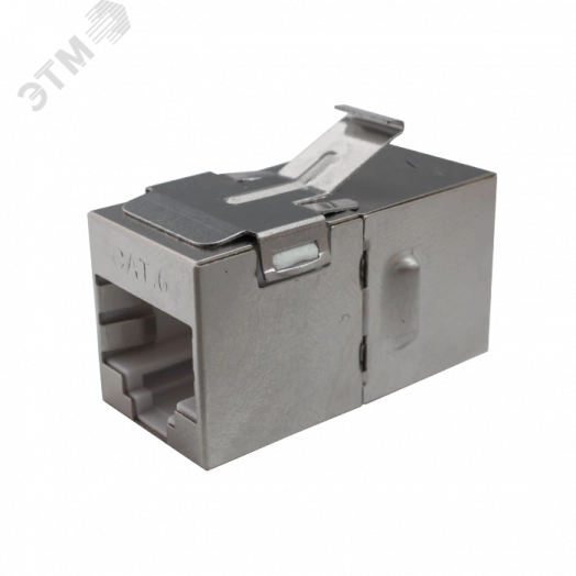 Соединитель проходной 8P8C (RJ-45) FTP. Cat.5e (DIY)