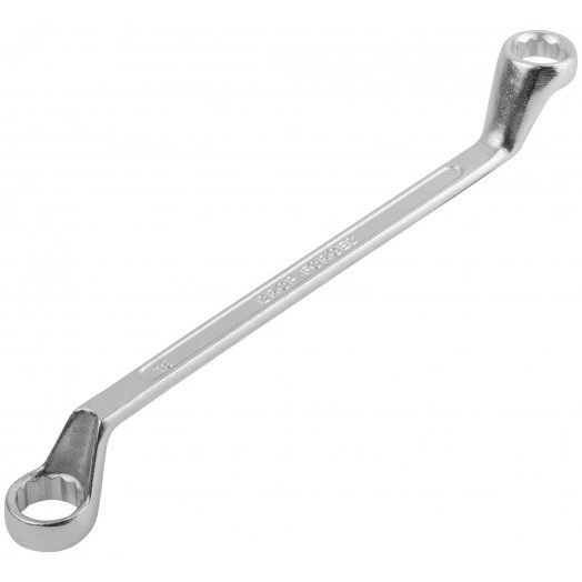 Ключ накидной ''Хард'', хромированное покрытие 17х19 мм