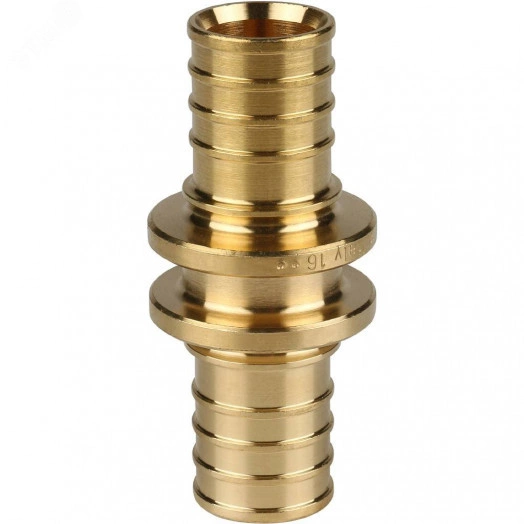 Муфта соединительная равнопроходная 25 для труб из сшитого полиэтилена аксиальный