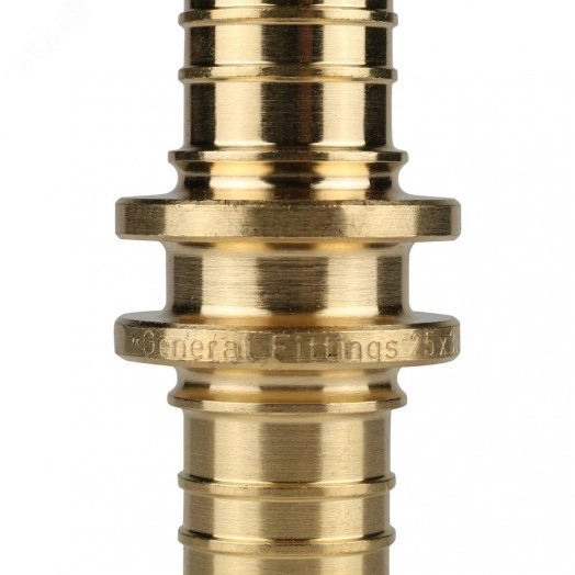 Муфта соединительная равнопроходная 25 для труб из сшитого полиэтилена аксиальный