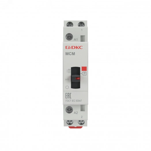 Контактор модульный YON max типа MCМ с ручным управлением, 2P, 25A, 240В, 2НО