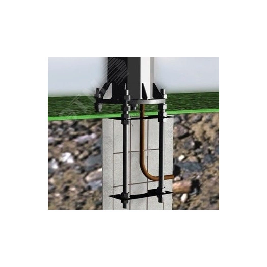 Анкерный закладной элемент фундамента для мачты МГФ-25 (ЗА-30-/18/Д640-1,3-хц)