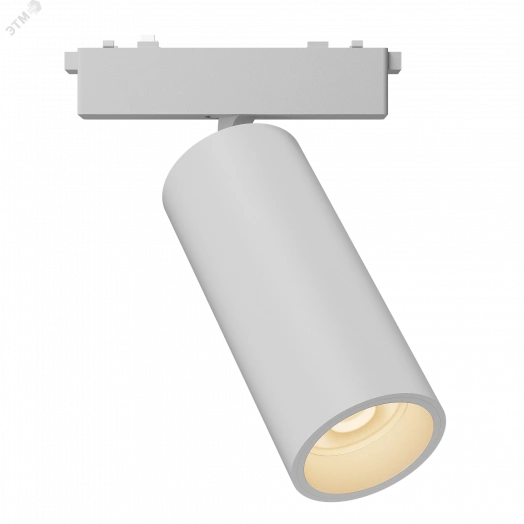 Светильник светодиодный трековый Accent d55 для магнитной системы Galakti 122x26x175 мм 18 Вт 3000 K CRI>90 белый