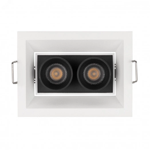 Светильник MS-ORIENT-BUILT-TURN-TC-S67x90-5W Day4000 (WH-BK, 30 deg, 230V) (ARL, IP20 Металл, 5 лет)