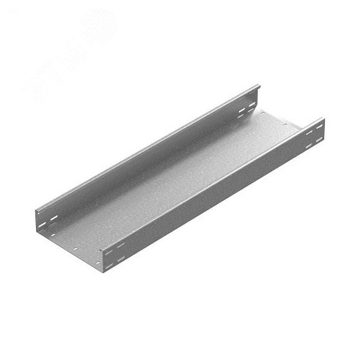 Промышленный лоток кабельный неперфорированный 200х85х3000, толщ. 2,0 мм, Сендзимир цинк