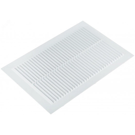 Вентиляционная решетка, пластиковая, 200 х 300 мм, с сеткой