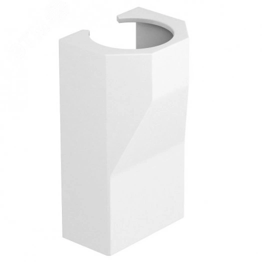 Адаптер для трубы 15x27x50 мм (белый)