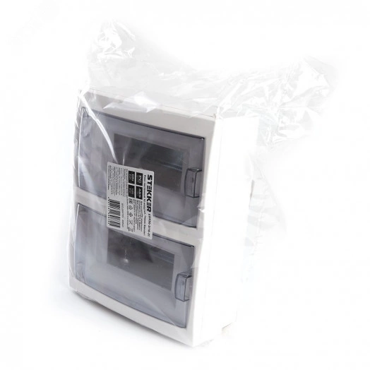 Бокс настенный 16 модулей, пластик, IP20, серия Standart (КНО-16Д), EBX50-3/16-20