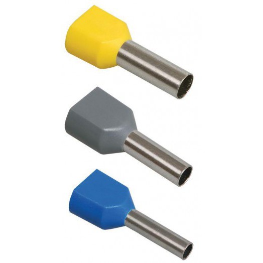 Наконечник-гильза изол. НГИ2 1.5-8 корич. (уп.100шт) IEK UTE10-D2-4-100