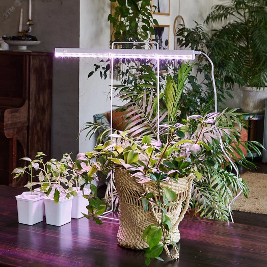 Светильник для растений светодиодный линейный 560мм выкл на корпусе Спектр для фотосинтеза TM