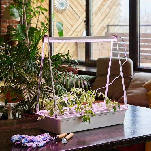 Светильник для растений светодиодный линейный 560мм выкл на корпусе Спектр для фотосинтеза TM