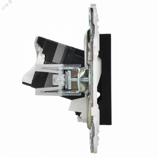 SKANDY Розетка компьютерная двойная RJ45 кат.5E SK-K03Bl черный IEK