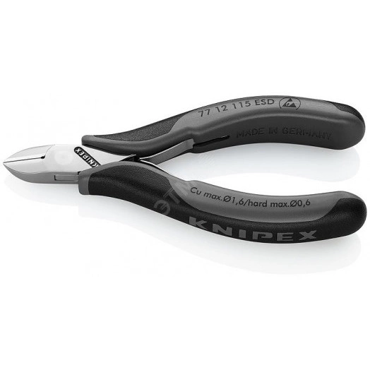 Кусачки боковые для электроники антистатические 115 мм