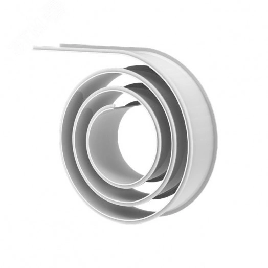 Рассеиватель гибкий опаловый из поликарбоната 60х8 мм, длина рулона 30,2 м