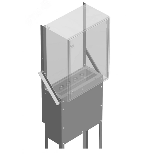 Основание напольное для установки шкафов ТШ-1, ТШ-2, ТШ-5 и ШПУ вне помещений