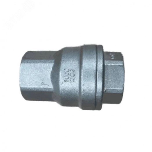 Клапан обратный осевой Ду 20 Ру63 ВР 3/4