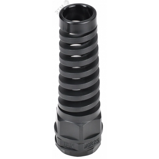 Сальник MGR 25 с гибким отводом d=13-18мм IP68 черный IEK