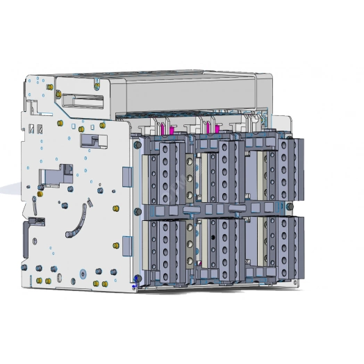 Кассета с выкатными направляющими AL-H40E3-AVFS, поставляется только в комплекте с воздушным автоматическим выключателем, выписывается отдельным артикулом.