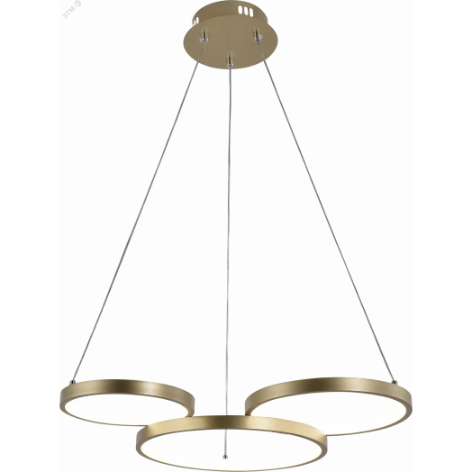 Светильник потолочный светодиодный Clara 6125-101 86 Вт 3000К - 6000К с пультом модерн Rivoli (Б0061835)