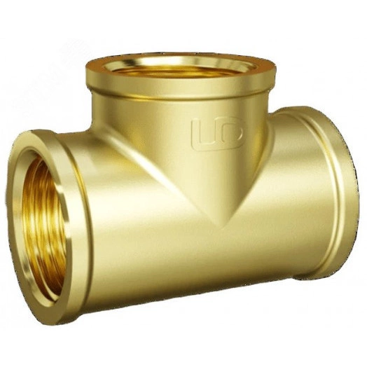 Тройник 1/2' ВР/НР/ВР латунь