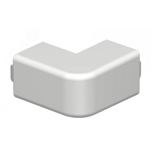 Крышка внешнего угла кабельного канала WDK 20x20 мм (ПВХ,светло-серый)