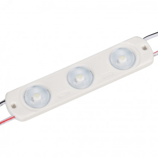 Модуль герметичный CRAFT-2835-3-12V Warm 170deg (80x17.5mm, 1.2W, IP67) (ARL, Закрытый)