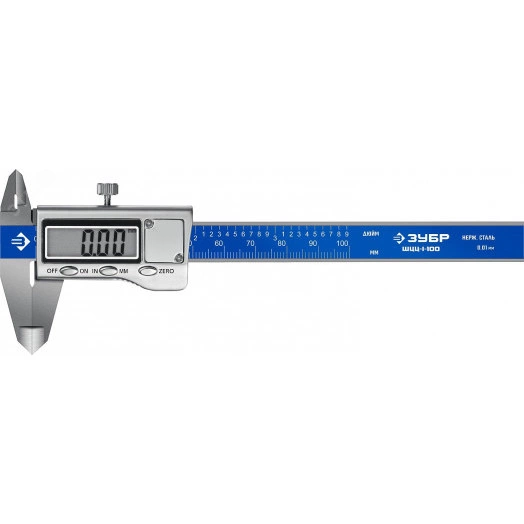Штангенциркуль, нерж сталь, 100мм ШЦЦ-I-100-0,01 электронный