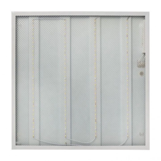 Светильник светодиодный ДУО-4101-Z 36Вт 4000К IP20 3600лм 595х595 ДВО призма панель Basic EKF LPL-4101-Z-36-4000