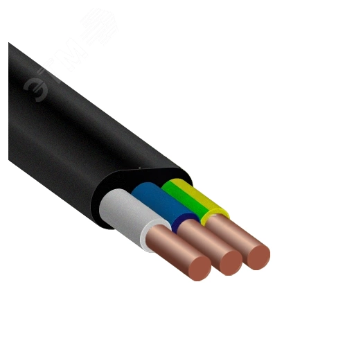 Кабель силовой ВВГнг(А) 3х4 (100м) ТРТС