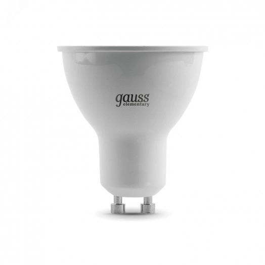 Лампа светодиодная LED 7 Вт 550 лм 4100К AC180-240В GU10 софит MR16 нейтральный  Elementary Gauss