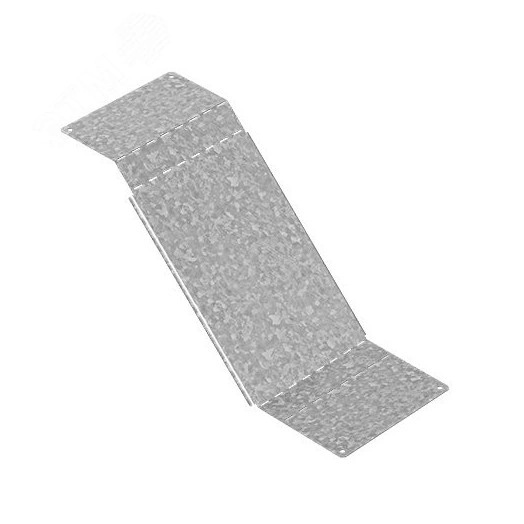 Крышка к повороту вертикальному регулируемому 150х100, толщ. 1,0 мм, Сендзимир цинк