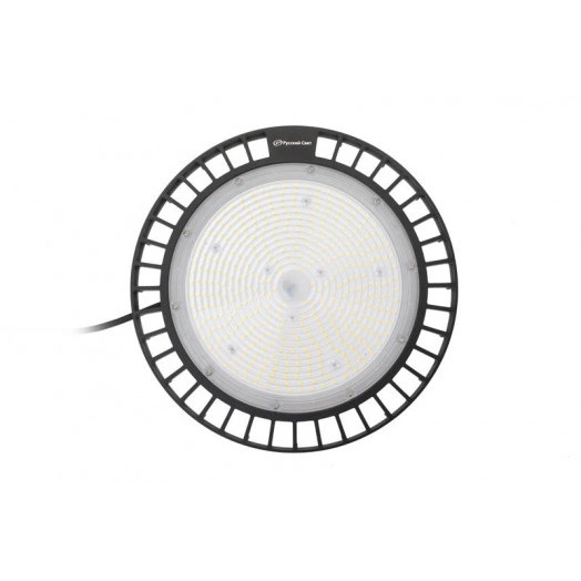 Светильник ДСП IB 10 S 150W W 850 BK LED Highbay D298xH112мм 150Вт 5000К IP65 подвес черн. Русский Свет 16091023049