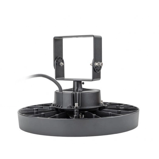 Светильник ДСП IB 10 S 150W W 850 BK LED Highbay D298xH112мм 150Вт 5000К IP65 подвес черн. Русский Свет 16091023049