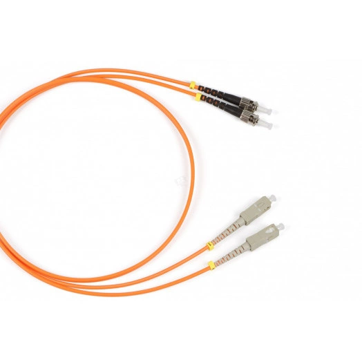 Патч-корд волоконно-оптический (шнур) мм 62.5/125 ST-SC 2мм duplex LSZH (3м)