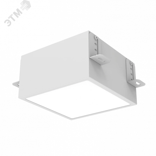Светильник светодиодный ДВО-15Вт 3000К IP40 DL-Grill DALI Белый