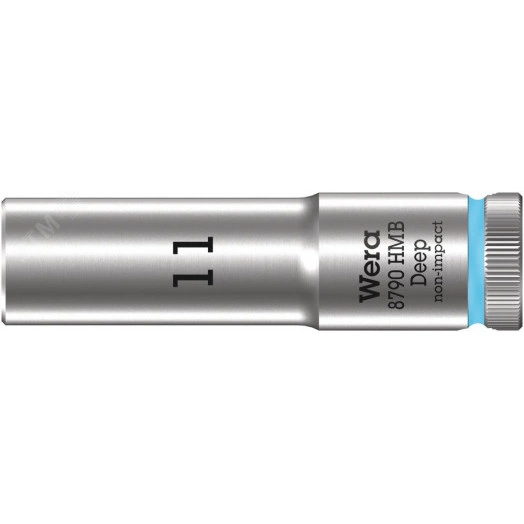 Головка торцевая шестигранная 8790 HMB Deep DR 3/8 глубокая 11 x 64 мм