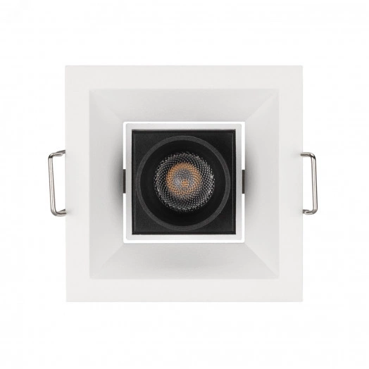 Светильник MS-ORIENT-BUILT-TURN-TC-S67x67-3W Warm3000 (WH-BK, 30 deg, 230V) (ARL, IP20 Металл, 5 лет)